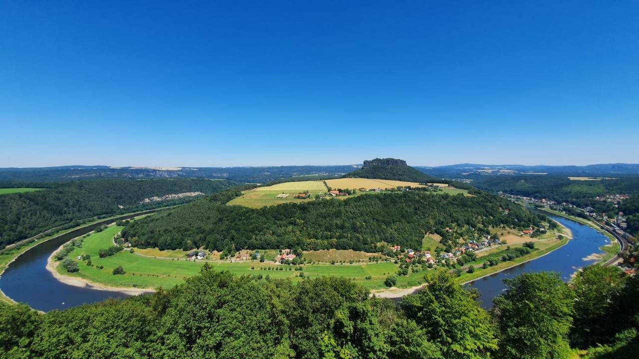 Pension Goldstueck Bad Schandau Esterno foto
