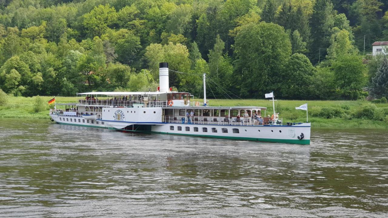 Pension Goldstueck Bad Schandau Esterno foto